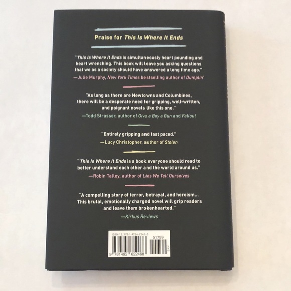 This Is Where It Ends by Marieke Nijkamp Hardcover with Dust Jacket - Picture 4 of 15